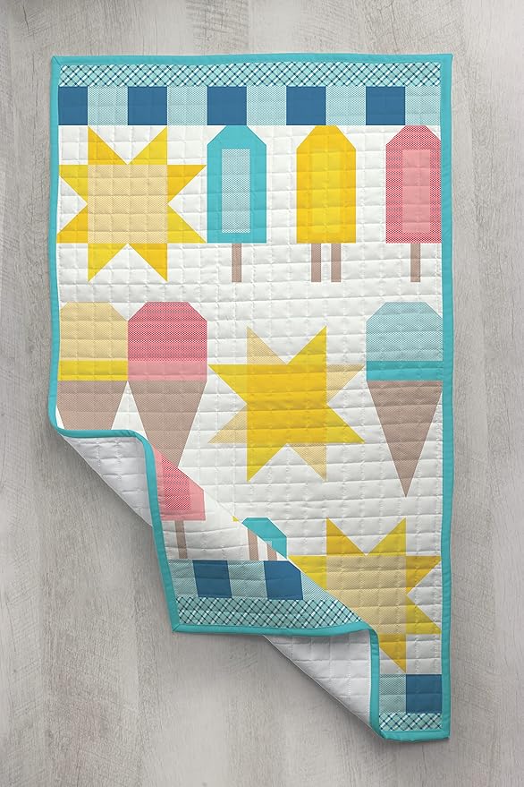 Riley Blake Quilt Project of The Month Kit: Easy DIY Designs for Every Season, for Quilting, Apparel, Crafting, and Home Decor (Door Banner - June)