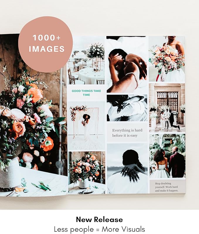 Lamare Vision Board Book for Black Women – 1000+ Vision Board Supplies & Pictures | Vision Board Kit, Magazines for Vision Board & Collage Book - Visualize & Manifest Life Goals
