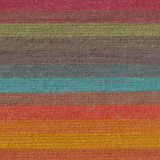 Lion Brand Yarn, Mandala DK Lightweight Yarn for Knitting, Crochet, and Crafts, Groot, 3 Pack, Self-Striping Acrylic Fiber for Baby Blankets, Multicolor Shawls and Variegated Cardigans