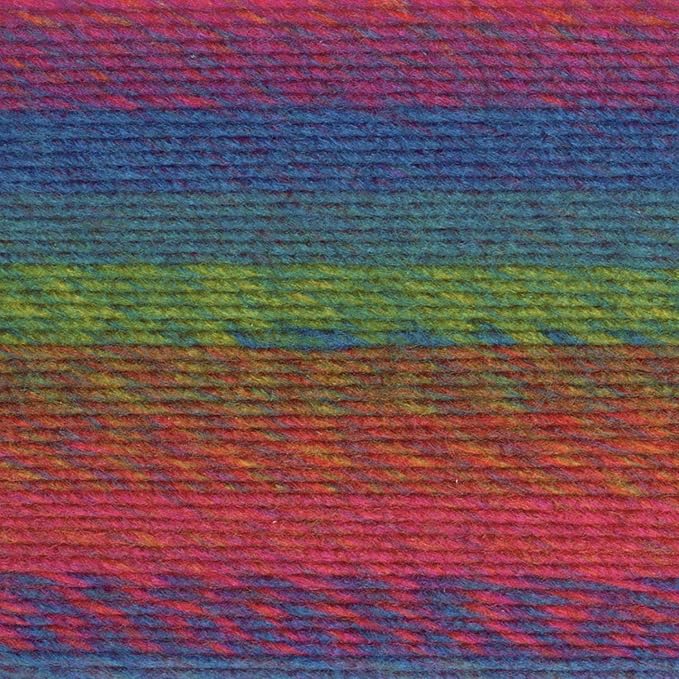 Lion Brand Yarn Ferris Wheel Yarn, Roving Multicolor Yarn for Knitting, Crocheting, and Crafts, 3 Pack, Sprinkles