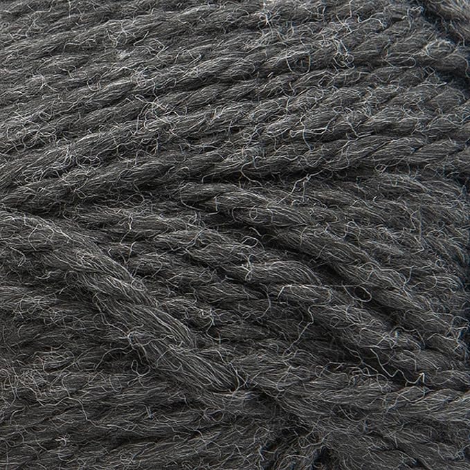 Lion Brand Yarn, Re-Spun Thick & Quick Super Bulky Yarn for Knitting, Crochet, and Crafts, Raven, 3 Pack, Soft Fiber for Chunky Blankets, Bulky Throws, and Cozy Sweaters