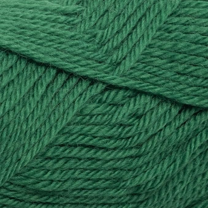Knit Picks Wool of The Andes Worsted Weight Green 100% Wool Yarn Multi Pack (10 Balls - Grass)