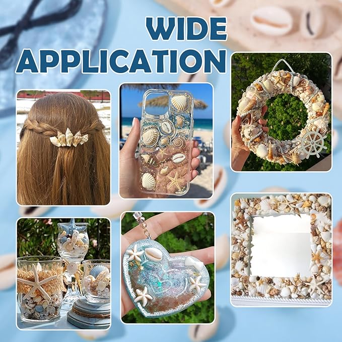 Cheriswelry 100Pcs Natural Shell Beads for Bracelet Making Cowrie Shells Spacer Beads Summer Beach Sea Shell Bead 18-23mm for DIY Necklace Earring Jewelry Making with Waxed Cotton Cords
