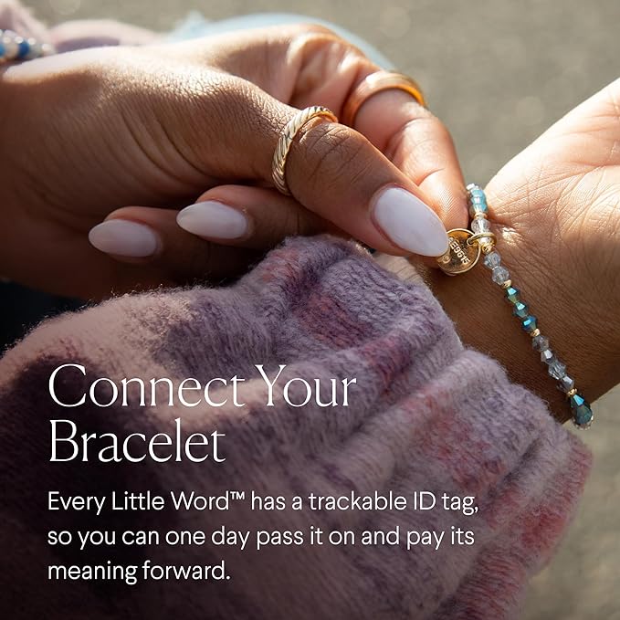 Little Words Project Bead Kit, DIY Bracelet Making Kit, Includes Colorful and Novelty Beads, Letter Blocks, String, Instruction Booklet & More, Fun & Creative Gift, Create Custom Bracelets