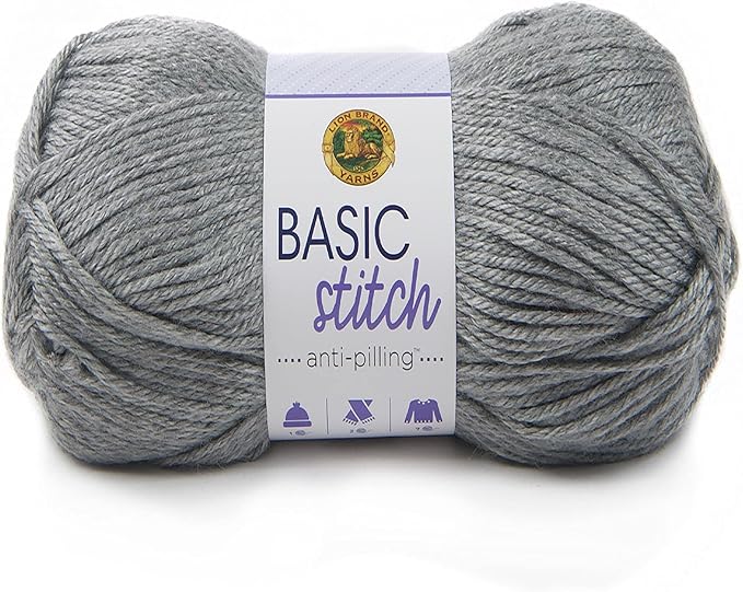 YARN BASIC STITCH AN SILVER HEA