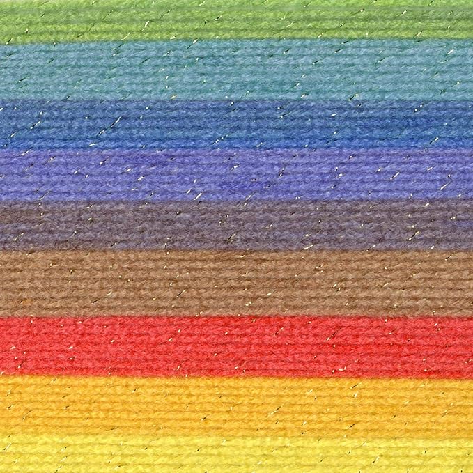 (3 Pack) Lion Brand Yarn Mandala Sparkle Yarn, Hercules