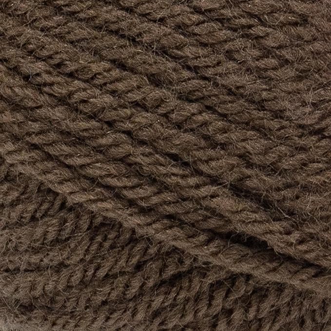 Lion Brand Yarn, Vanna's Choice Worsted Weight Yarn for Knitting, Crochet and Crafts, Chocolate, 3 Pack, Soft Acrylic Fiber for Scarves, Hats and Blankets
