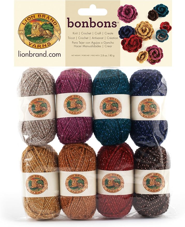 Lion Brand Yarn BonBons Yarn Pack Party