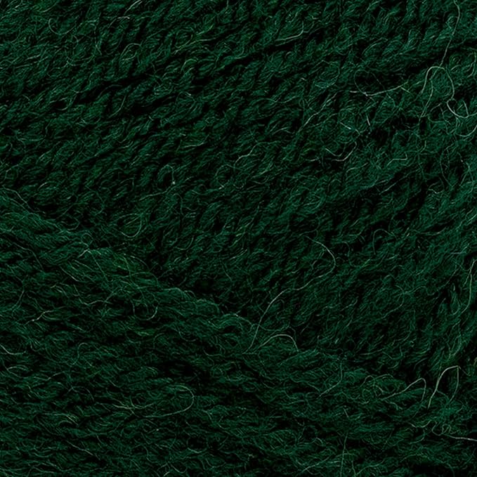 Lion Brand Wool-Ease DK Yarn, Yarn for Knitting, Crocheting, and Crafts, Forest Green, 1 Pack