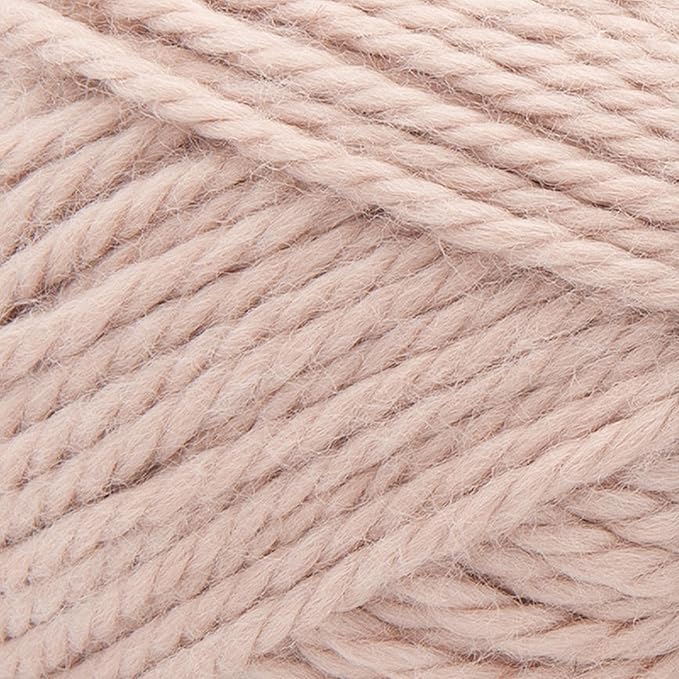 Lion Brand Yarn, Re-Spun Thick & Quick Super Bulky Yarn for Knitting, Crochet, and Crafts, Sepia Rose, 3 Pack, Soft Fiber for Chunky Blankets, Bulky Throws, and Cozy Sweaters
