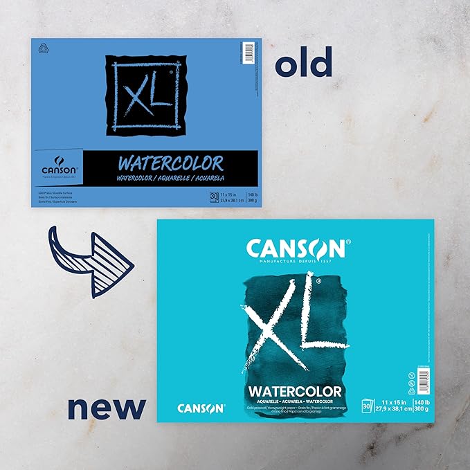 Canson XL Series Watercolor Paper Pad 11x15"