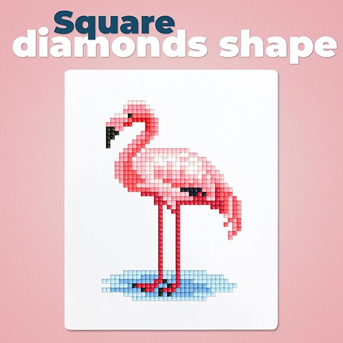 LuwoArte 16 Pack Diamond Painting Kits for Adults – The World of Birds Designs – Full Drill DIY Paint Gem Art for Adults – Brilliant 5D Diamond Painting Kit – Relaxing Craft for Home Wall Décor