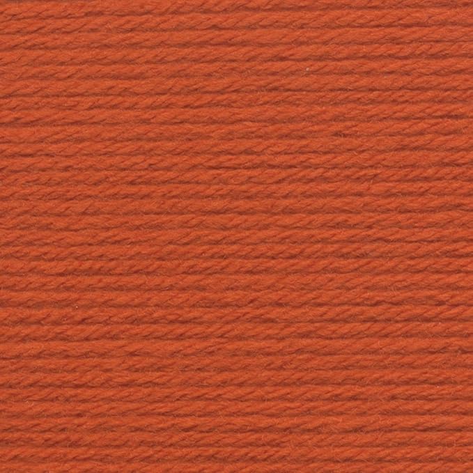 Lion Brand Yarn, Vanna's Choice Worsted Weight Yarn for Knitting, Crochet and Crafts, Terracotta, 3 Pack, Soft Acrylic Fiber for Scarves, Hats and Blankets
