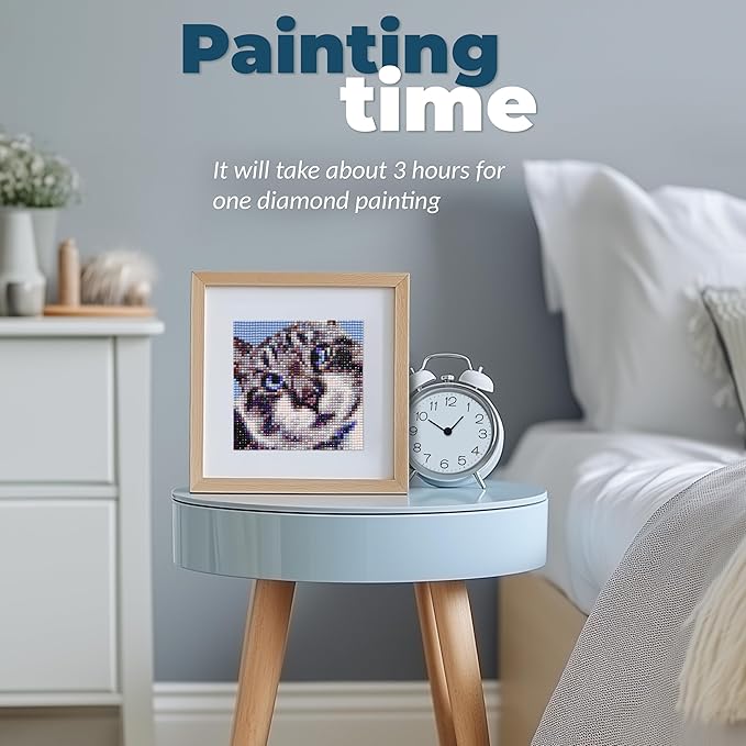 LuwoArte 12 Pack Diamond Painting Kits for Adults –Featuring Funny Meme Cats Designs 2.0 –Full Drill DIY Paint Gem Art for Adults–Brilliant 5D Diamond Painting Kit–Relaxing Craft for Home Wall Décor