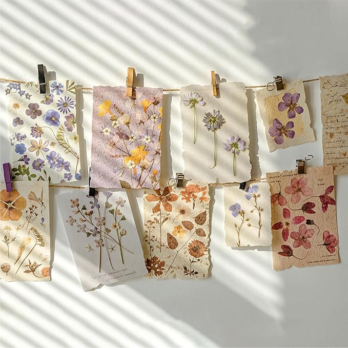 wmhanler 120 sheets vintage floral scrapbook papers journaling scrapbooking supplies kit textured paper junk journal supplies for planner, bullet journal collage card embellishment retro crafts