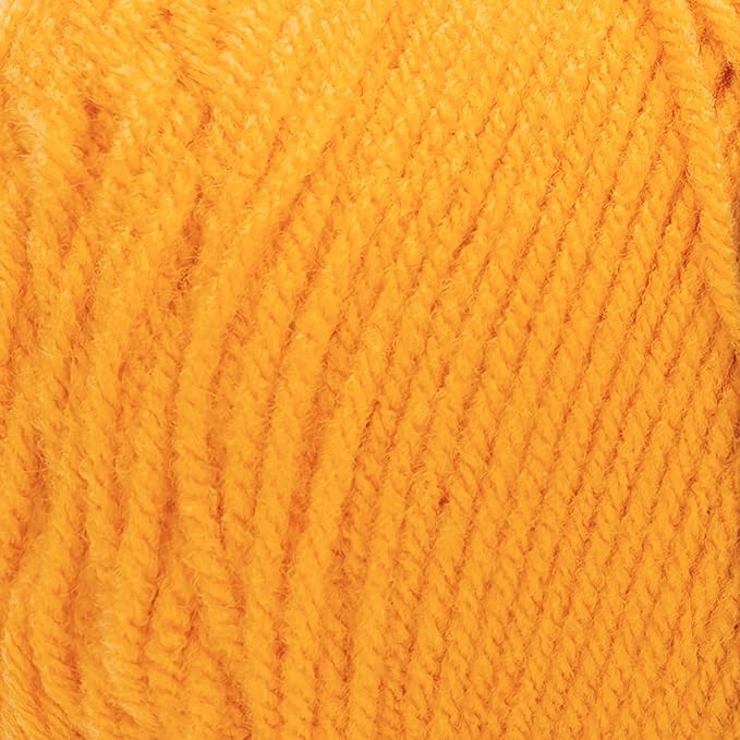 RED HEART Super Saver yarn, Saffron
