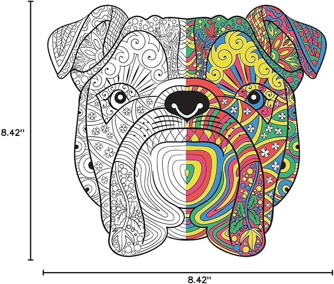 Set of 3 Adult Coloring Books, Animals, Scenery & Mandalas Designs - 120 Unique Images! 8.5 in. x 8.5 in. Pages
