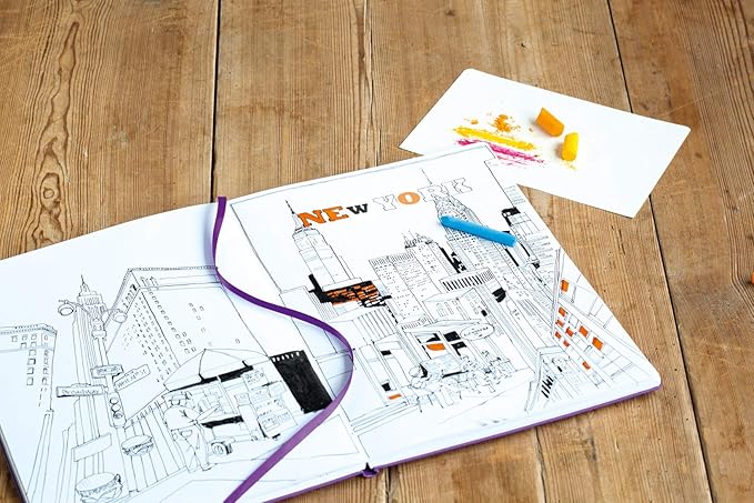 Leuchtturm1917 - Square Hardcover Sketchbook (Lemon) - 112 Pages of 150g/m² Paper