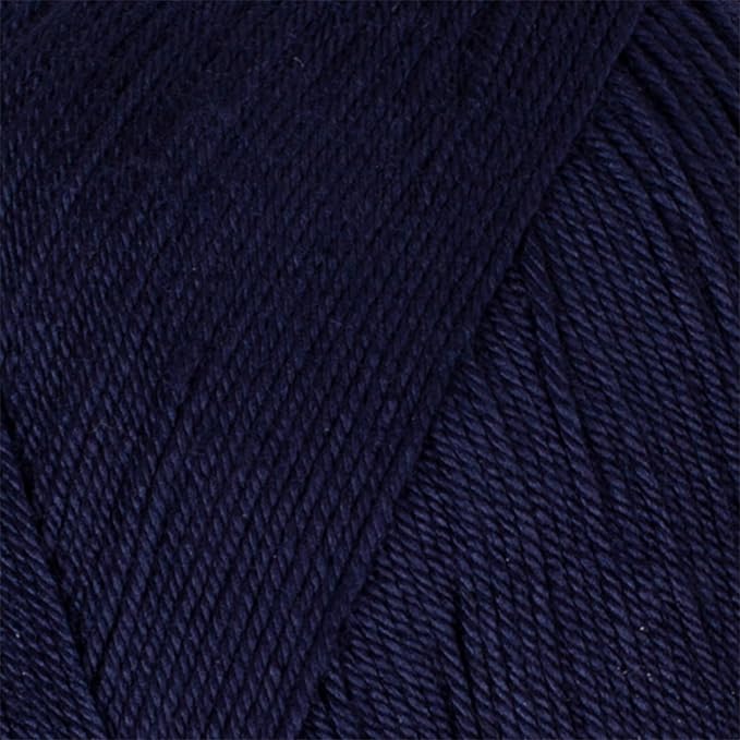 Estako Dream, 100% Microfiber Acrylic Yarn, Soft, Super Fino/Fingering Weight (1) for Crochet and Knitting 3.5 Oz (100g) / 382 Yrds (350m) (74026 - Navy)