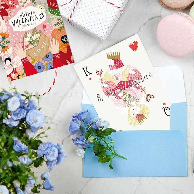 PATIKIL 30 Sets Pure Cotton Watercolor Cards 140lb/300 GSM Postcards Right Corners with Envelopes for Art Painting Creative Thank Notes, 5x7 Inch