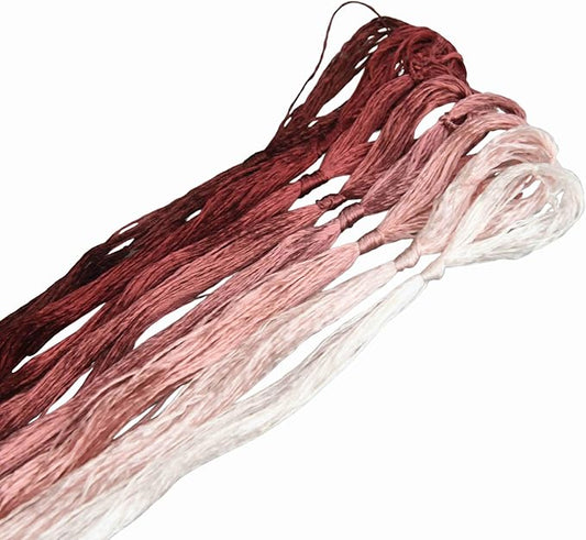 Mulberry Silk Floss Embroidery Thread Floss-Cross Stitch Threads China Silk Woven Jewelry Threads DIY Sewing Kits (37)