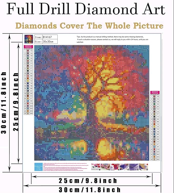 mrpwnle Tree of Life Diamond Art Kits for Adults-Diamond Painting Kits for Adults Beginners, 5D Full Drill Diamonds Painting, DIY Gem Art Crafts Kit Home Wall Decor Gifts 12x12inch