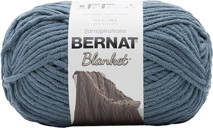 BERNAT BLANKET BB, STORMY GREEN