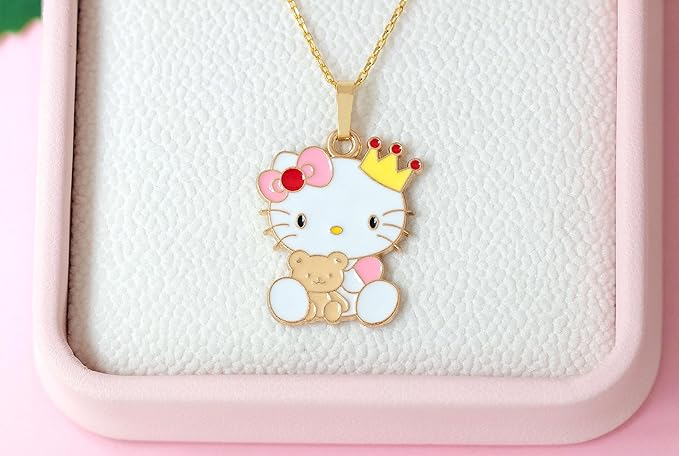 Anjulery 36 Pieces Enamel Cat Charms for Jewelry Making - Cute Kitty Charm for Bracelets Necklaces Earrings Pendants Crafts (36Pcs K6B)