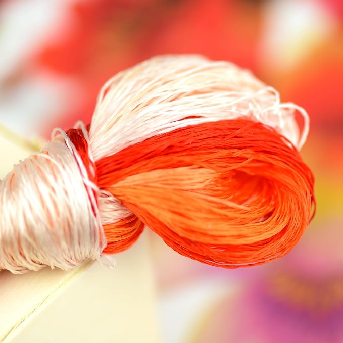Mulberry Silk Floss Embroidery Thread Floss-Cross Stitch Threads China Silk Woven Jewelry Threads DIY Sewing Kits (26)