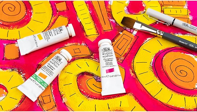 Winsor & Newton Designer's Gouache, 14 ml (0.47oz) tube, Cadmium-Free Red
