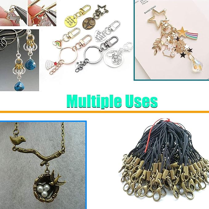 5 mm Jump Rings for Jewelry Making 7 Colors 3000 Pcs Stainless Steel Jump Rings with Open/Close Tools for Necklace Bracelet Repair Keychains Jewelry Making Supplies(5mm/0.2")