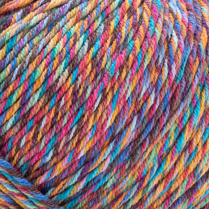 YarnArt Tropical Sport Yarn – 55% Cotton, 45% PAC – Multicolor Knitting & Crochet Yarn – 50g (174 yds) | Soft, Durable & Lightweight | Perfect for Amigurumi, Clothing & Accessories