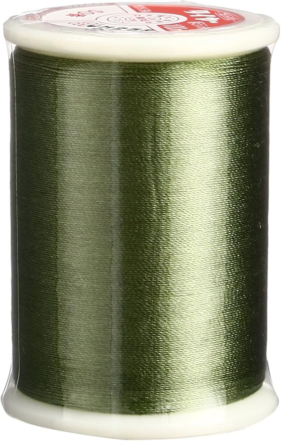 Superior Threads Tire Silk #50 3-Ply 50-Weight High Sheen Silk Embroidery Quilting Sewing Thread - 109 Yard Spool (#083 Hunter Green)