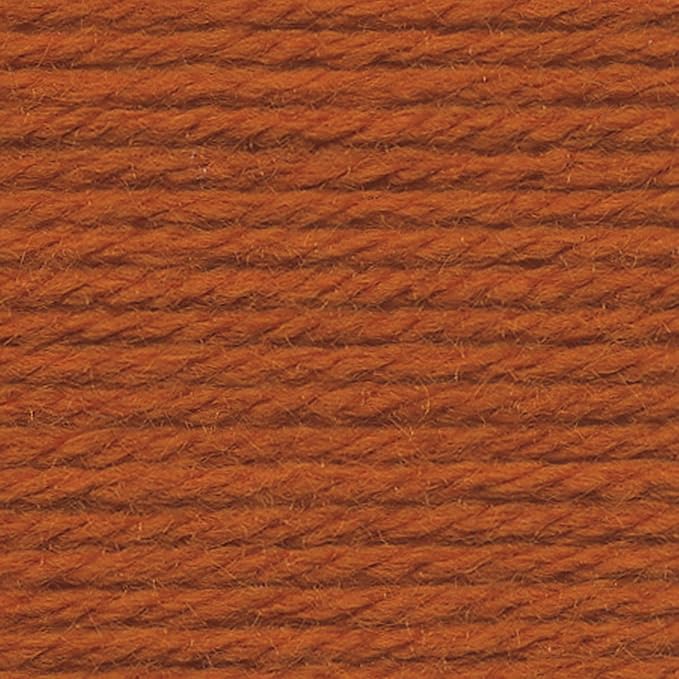 Lion Brand Yarn, Vanna's Choice Worsted Weight Yarn for Knitting, Crochet and Crafts, Rust, 3 Pack, Soft Acrylic Fiber for Scarves, Hats and Blankets