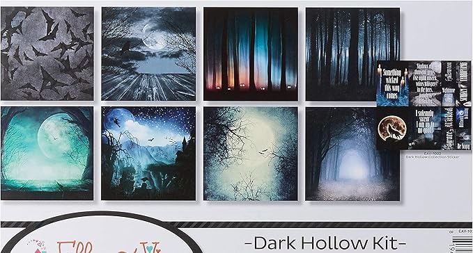 Ella & Viv by Reminisce EAV-1023 Dark Hallow Scrapbook Collection Kit
