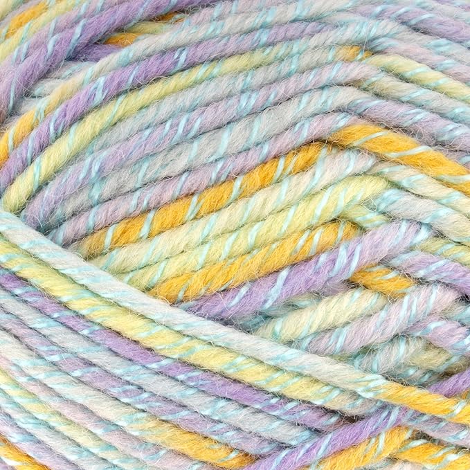 JubileeYarn Chunky Melody Yarn - 100g/Skein Bulky Wool Blend - Galapagos - 2 Skeins