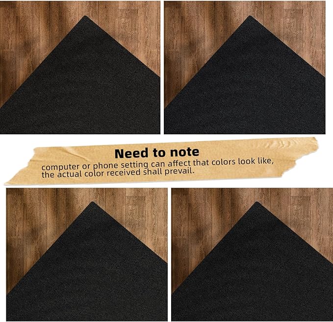 Vienrose Photo Album Scrapbook, 3 Ring 8" x 10" Linen Cover Kraft Paper Memory Book with 50 Sheets 100 Pages, Scrapbook Set for Wedding, Anniversary, Family, Travel, Black