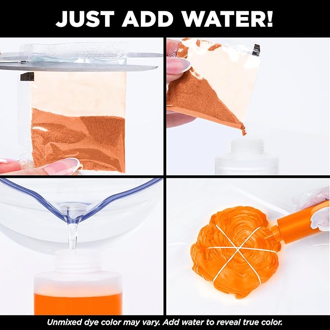 Tulip One-Step Tie-Dye Kit Dye Refill Packs, Orange