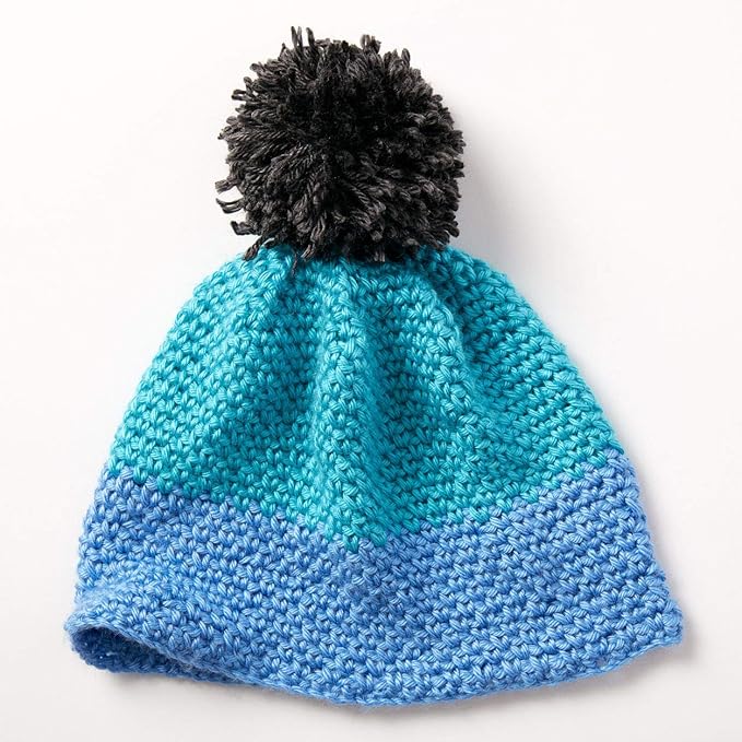 Caron Simply Soft Brites Yarn, 6 oz, Berry Blue, 1 Ball