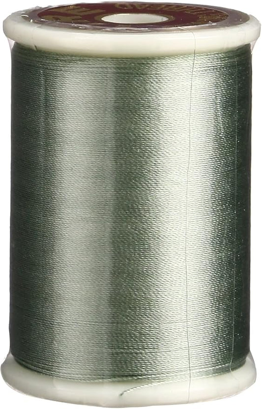 Superior Threads Tire Silk #50 3-Ply 50-Weight High Sheen Silk Embroidery Quilting Sewing Thread - 109 Yard Spool (#045 Sage)