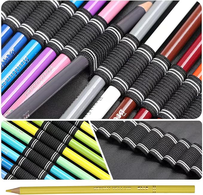 Orange Yellow Colored Pencils,Oil Based Wooden Colored Pencil Set for Adults Coloring Books Drawing Sketching Art Supplies 24 Color