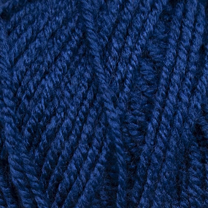 Estako Star-Worsted Yarn - 75% Acrylic 25% Wool - Soft Medium Weight #4-100g (3.52oz) - 170m (186yds) - Crochet & Knitting Yarn (45095 - Navy)