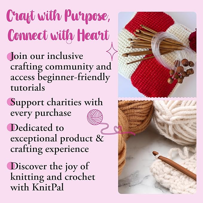 KnitPal 24-inch(60cm) Flexible Afghan Cabled Hooks Kit (3 Free Patterns), 14 US Sizes from D to O (3-12mm),for Tunisian Crocheting, for Beginners and Experts