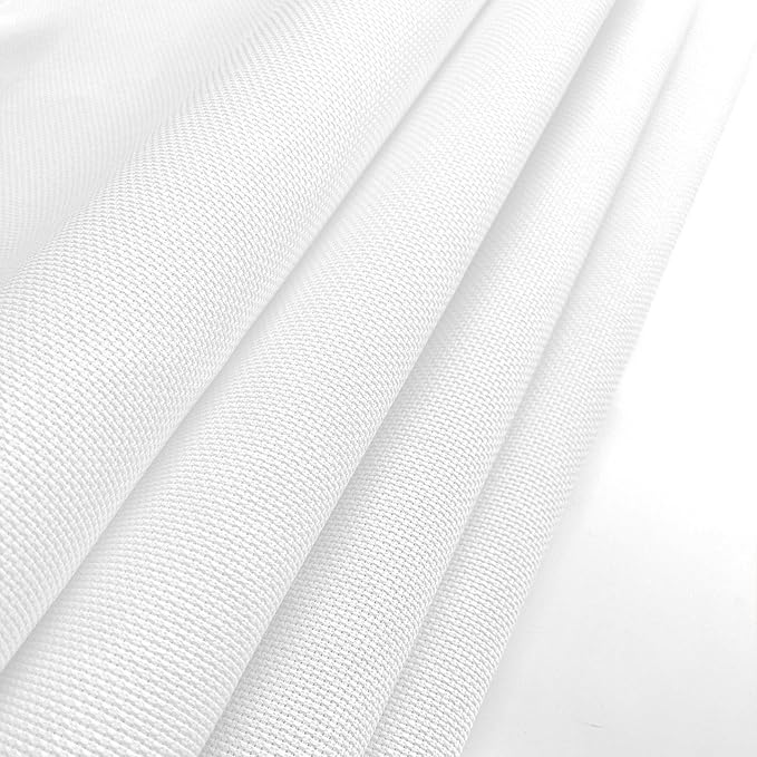 Generic Cross Stitch Aida Cloth, 14 Count, 39 x 59 inches, White
