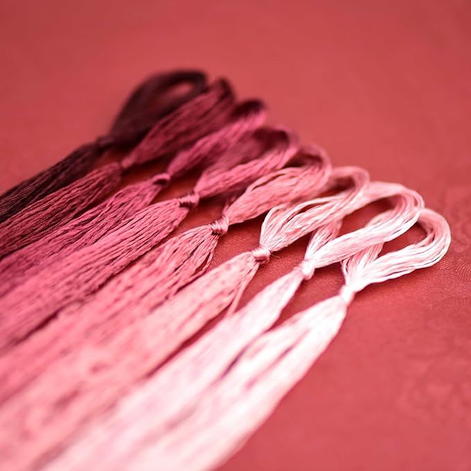 Mulberry Silk Floss Embroidery Thread Floss-Cross Stitch Threads China Silk Woven Jewelry Threads DIY Sewing Kits (37)