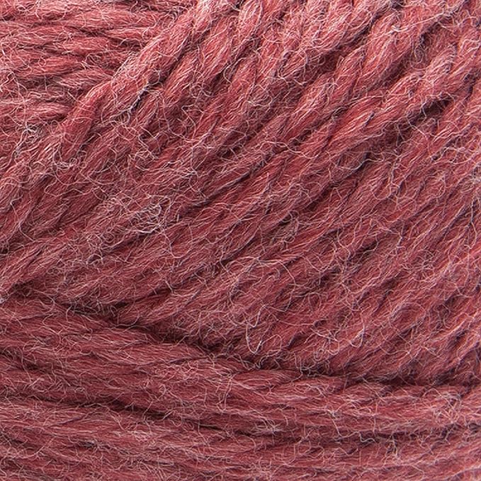 Lion Brand Yarn, Re-Spun Thick & Quick Super Bulky Yarn for Knitting, Crochet, and Crafts, Dark Cherry, 3 Pack, Soft Fiber for Chunky Blankets, Bulky Throws, and Cozy Sweaters