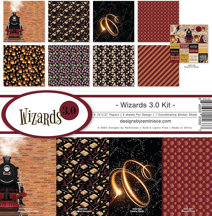 Reminisce Wizards 3.0 Scrapbook Collection Kit