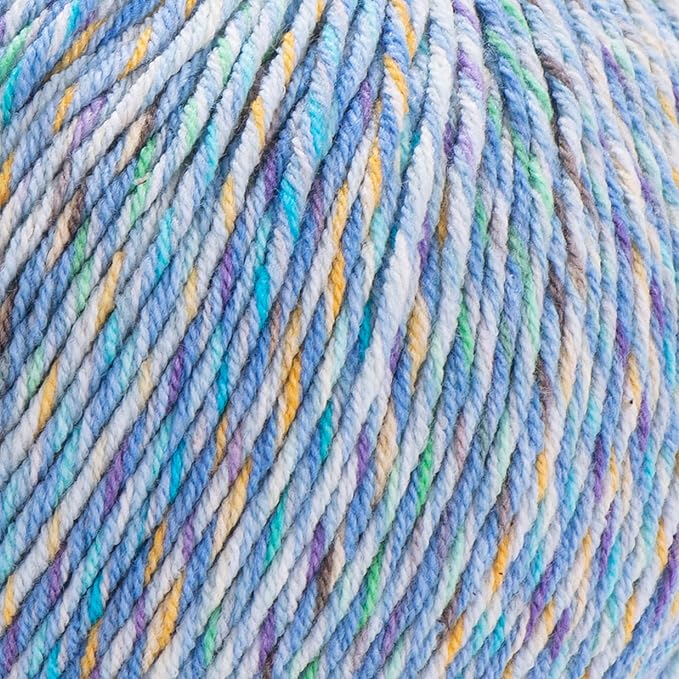 YarnArt Tropical Sport Yarn – 55% Cotton, 45% PAC – Multicolor Knitting & Crochet Yarn – 50g (174 yds) | Soft, Durable & Lightweight | Perfect for Amigurumi, Clothing & Accessories