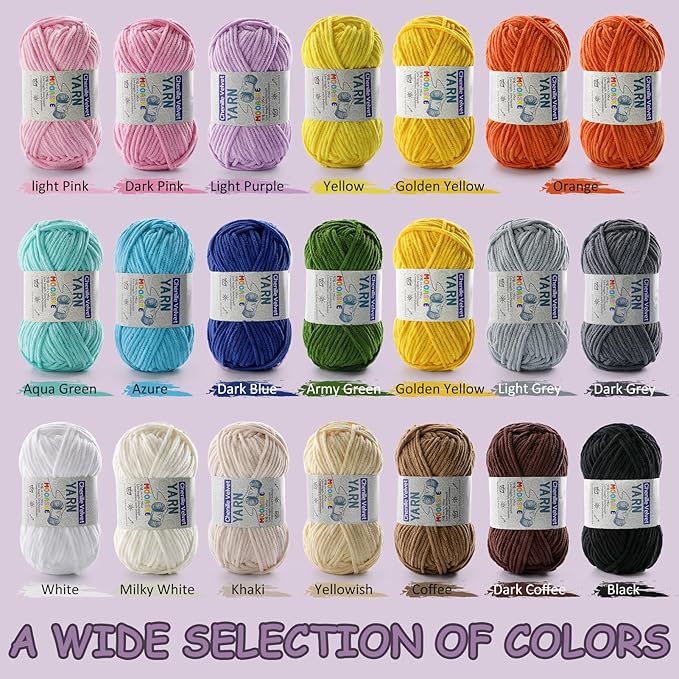 2 Pac Chenille Yarn for Crocheting - Blanket Yarn for Crocheting - Fluffy Yarn for Crochet, Baby Yarn for Crocheting Soft Blankets Weight Per Roll 50g/1.76oz, Length 60m/65yard (Light Pink)