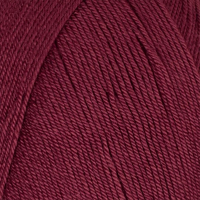 Estako Dream, 100% Microfiber Acrylic Yarn, Soft, Super Fino/Fingering Weight (1) for Crochet and Knitting 3.5 Oz (100g) / 382 Yrds (350m) (73104 - Bordeaux)